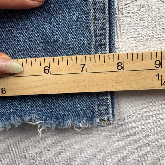 BDG Urban Outfitters Pax Two-Tone Blue Denim Jeans High Rise 90s Sz 29 - Picture 9 of 12